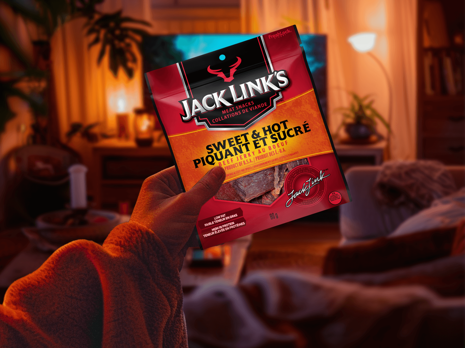 Jack Links Sweet & Hot Beef Jerky