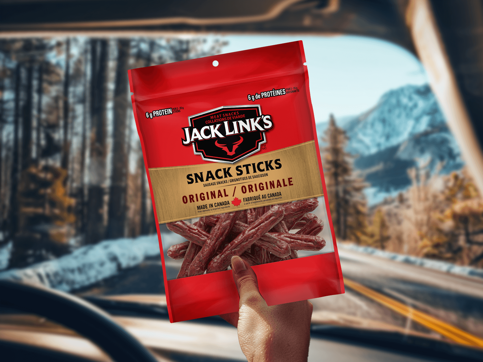 Jack Links Original Smokehouse SnackSticks
