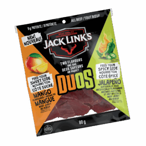 Jack Link's Duos Mango Flavour and Jalapeno Beef Jerky
