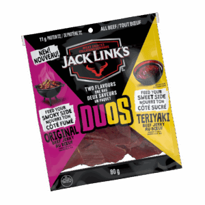 Jack Link's Duos Original and Teriyaki Beef Jerky