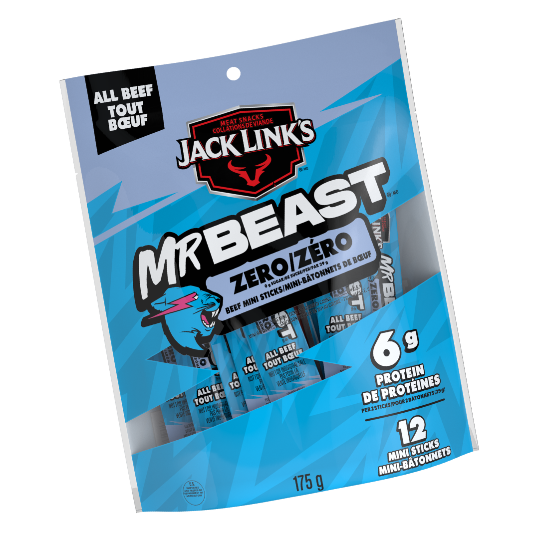 MrBeast Zero Sugar Mini Sticks
