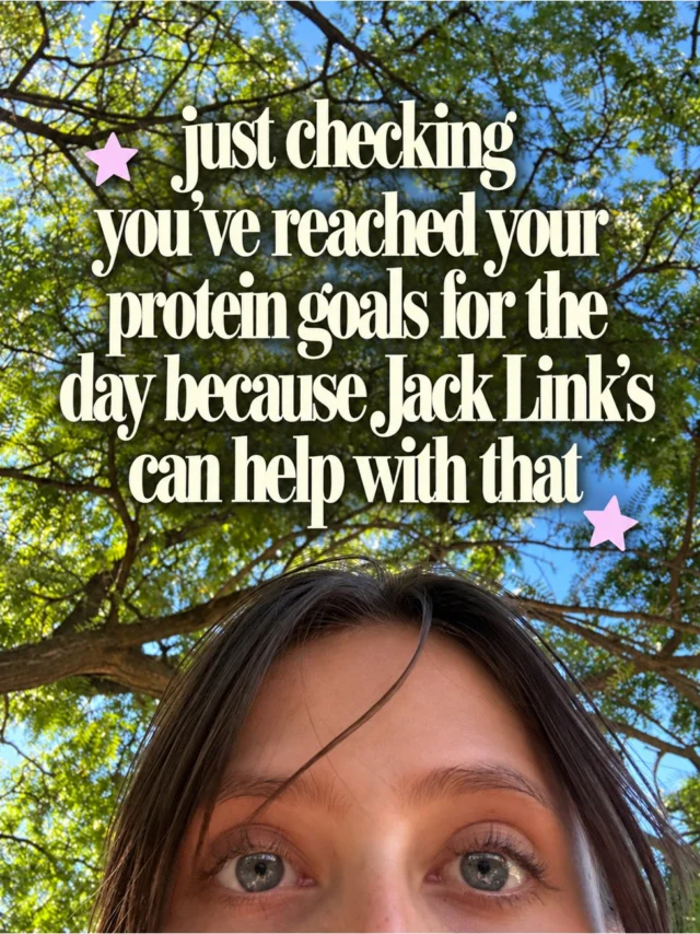 We’re just stopping by your feed to make sure you’ve had your daily dose of protein today.

#JackLinksCanada #FeedYourWildSide #JustChecking #ProteinSnacks